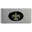 New Orleans Saints Brushed Metal Money Clip